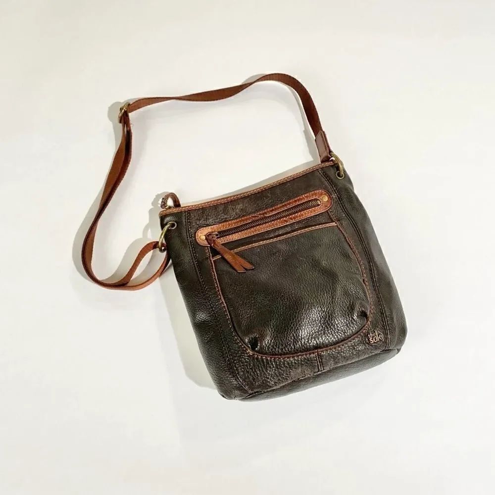 The Sak leather crossbody purse